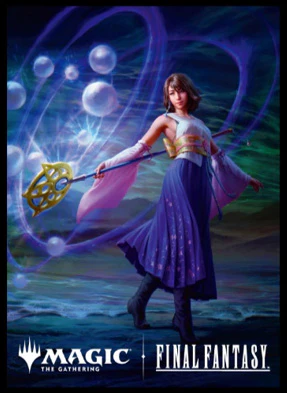 Yuna Wand Final Fantasy Card Sleeves 80 sheets 67x92mm