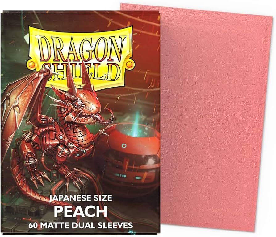 Dragon Shield Japanese Size Dual Sleeves Textured 59x86mm