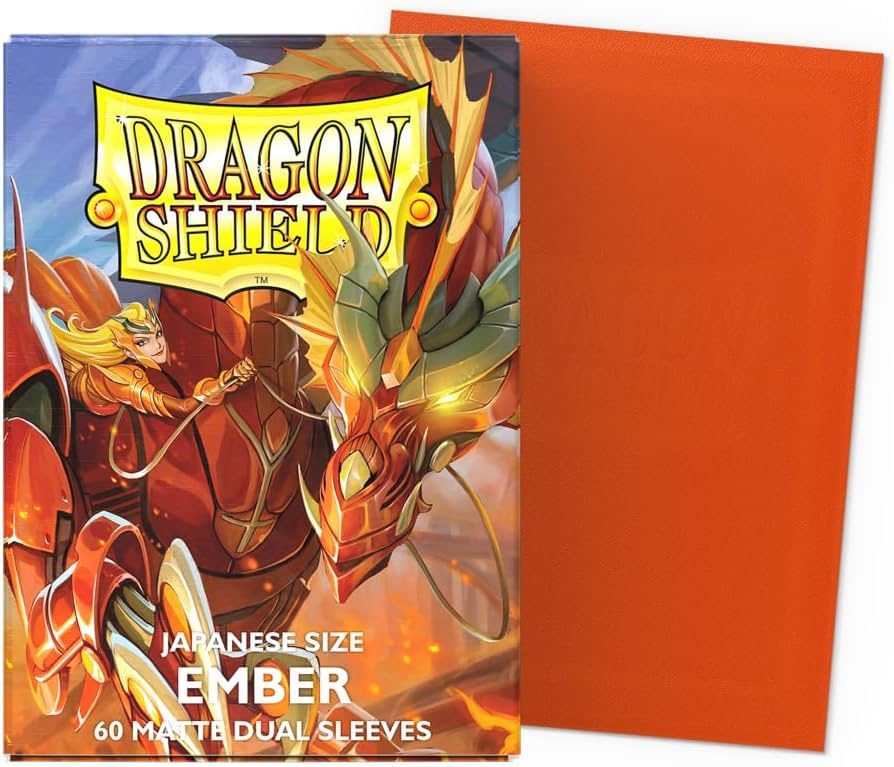 Dragon Shield Japanese Size Dual Sleeves Textured 59x86mm
