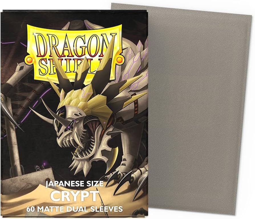Dragon Shield Japanese Size Dual Sleeves Textured 59x86mm