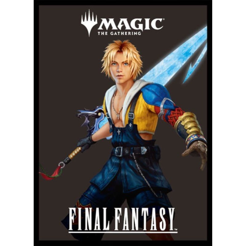Tidus Final Fantasy Card Sleeves 80 sheets 67x92mm